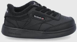 Reebok Classic gyerek bőrcipő Club C FZ2096 fekete - fekete 21.5