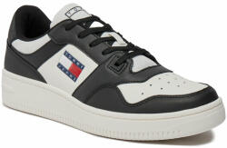 Tommy Jeans Sneakers Tommy Jeans Tjm Retro Basket Ess EM0EM01395 Black/Ecru YBL Bărbați