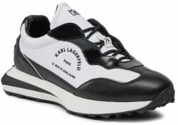 Karl Lagerfeld Sneakers KARL LAGERFELD KL53938 Black Lthr/Textile w/White 401 Bărbați