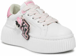 KARL LAGERFELD Sneakers KARL LAGERFELD KL42376V White Lthr w/Pink 01P