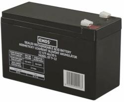 EMOS 12V 9Ah B9675 zárt ólomsavas akkumulátor (EMOS-B9675)