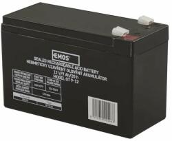 EMOS B9675 12V 9Ah zárt ólomsavas akkumulátor (EMOS-B9675)