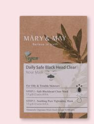 Mary & May Mitesszer elleni orrtapasz Daily Safe Black Head Clear Nose Mask - 3.5 g, 3.5 g * 10 db
