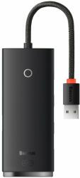 Baseus Lite Series 4xUSB 5Gb/s USB HUB 0.25m - fekete