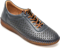 OZIYS Pantofi casual OZIYS bleumarin, 22109, din piele naturala 36