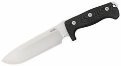 LIONSTEEL Fixed knife with SLEIPNER SATIN blade Micarta handle, cordura/kydex sheath M7 MS (M7 MS)