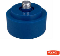 Extol Premium 8811121A cserélhető ütőfej (kék) (kemény - 88º shore A) 40 mm, M8 menet (8811121A)