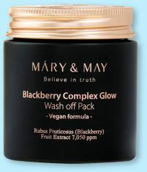 Mary & May Agyag arcmaszk Blackberry Complex Glow Wash Off Pack - 125 g
