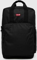 Levi's hátizsák fekete, nagy, sima - fekete Univerzális méret