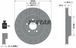 TEXTAR Disc frana TEXTAR 92317505 - automobilus