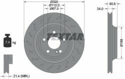 TEXTAR Disc frana TEXTAR PRO+ 92317505 (92317505)