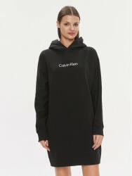 Calvin Klein Kötött ruha Hero Logo Hoodie Dress K20K206897 Fekete Regular Fit (Hero Logo Hoodie Dress K20K206897)