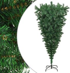 Pom de crăciun artificial inversat, cu suport, verde, 180 cm (329174)