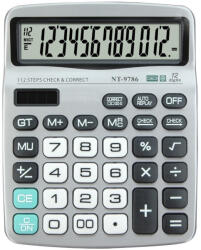  Calculator de Birou MRG MNT9786, 12 Digits , LCD , Verificare 112 Pasi