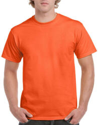 Gildan ultra GI2000, környakas pamut póló, Orange-XL