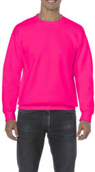 Gildan GI18000, unisex kereknyakú pulóver, Safety Pink-L