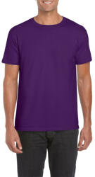 Gildan softstyle, GI64000, kereknyakú pamut póló, Purple-M