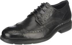 GEOX Pantofi cu șireturi 'Dublin' negru, Mărimea 39