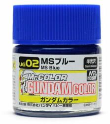 Mr. Hobby Gundam Color Paint (10ml) MS Blue (UG-02)