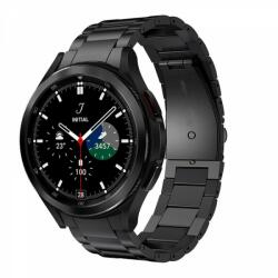 Cellect Samsung Watch 4/5 fém óraszíj, 20mm, Fekete - bluedigital