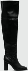 Answear Lab csizma fekete, női, magassarkú - fekete Női 40 - answear - 16 190 Ft