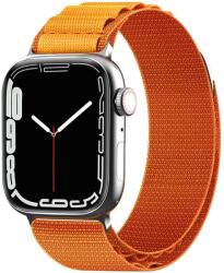 Hurtel Alpine szíj acél csat Apple Watch 42/44/45/49 mm - narancssárga