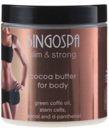 BINGOSPA Unt de cacao din celule stem, retinol și D-panthenol pentru corp - BingoSpa 250 g