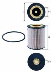 MAHLE filtru combustibil MAHLE KX 267D (KX 267D)