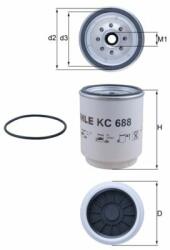 MAHLE filtru combustibil MAHLE KC 688D (KC 688D) - automobilus