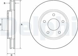 DELPHI Tarcza Ham. Przod - centralcar - 205,41 RON