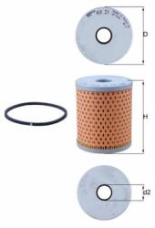 MAHLE filtru combustibil MAHLE KX 21D (KX 21D) - automobilus