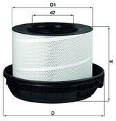 MAHLE Filtru aer MAHLE LX 814/1 (LX 814/1) - automobilus