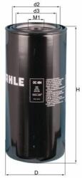 MAHLE Filtru ulei MAHLE OC 484 (OC 484) - automobilus