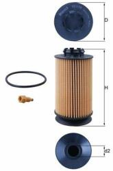 MAHLE Filtru ulei MAHLE OX 1175D (OX 1175D) - automobilus