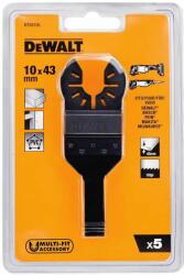 DEWALT DT20726-QZ Multi-Tool Díszítővágás fafűrészlap 10x43mm 5db (DT20726-QZ)