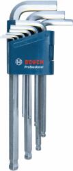 Bosch Hex imbuszkulcs készlet, 9 db 1600A01TH5 (1600A01TH5)