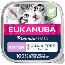 EUKANUBA Grain Free Kitten Pate de miel pentru pisoi 16 x 85 g