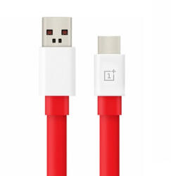 OnePlus C201A adatkábel, töltőkábel 65W 6.5A, USB-A to USB-C 100cm, piros (5461100018)