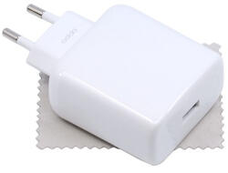 OPPO VCA7JDEH hálózati töltőadapter, töltőfej USB-A, 65W 6.5A, fehér