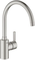 GROHE Baterie bucatarie Grohe Feel, inalta, tip C, mat, otel satinat, 32670DC2 (32670DC2)