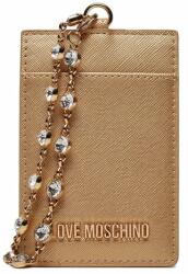Love Moschino Etui pentru carduri LOVE MOSCHINO JC5853PP4IK2390A Auriu