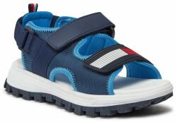 Tommy Hilfiger Sandale Tommy Hilfiger Flag Velcro Sandal T3B2-33434-1591 S Blue 800