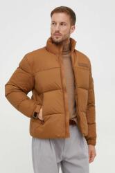 Tommy Hilfiger rövid kabát férfi, barna, téli - barna XXL - answear - 79 990 Ft
