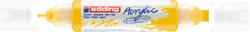 edding 5400 AKRIL MARKER 3D DOUBLE LINER (2-3 MM/5-10 MM), Traffic Yellow