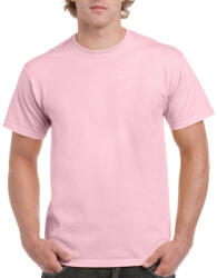 Gildan hammer pamut póló, GIH000, rövid ujjú, környakas, Light Pink-3XL