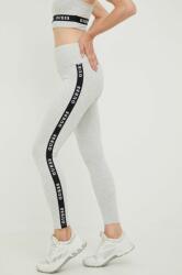 Guess legging ALINE szürke, női, nyomott mintás, V2YB14 KABR0 - szürke XL