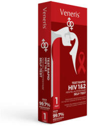  Test rapid pentru detectarea HIV1 si HIV2, 1 bucata, Veneris