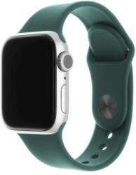 FIXED Szilikon Strap Set Apple Watch 42/44/45 mm, green-blue