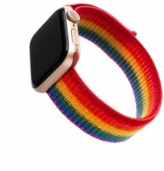 FIXED Nylon Strap Apple Watch 42/44/45mm, rainbow