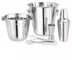 Kinghoff Комплект за коктейли Kinghoff KH 1389, 4 части, Мерителна чашка, Щипки, Инокс (KH 1389)